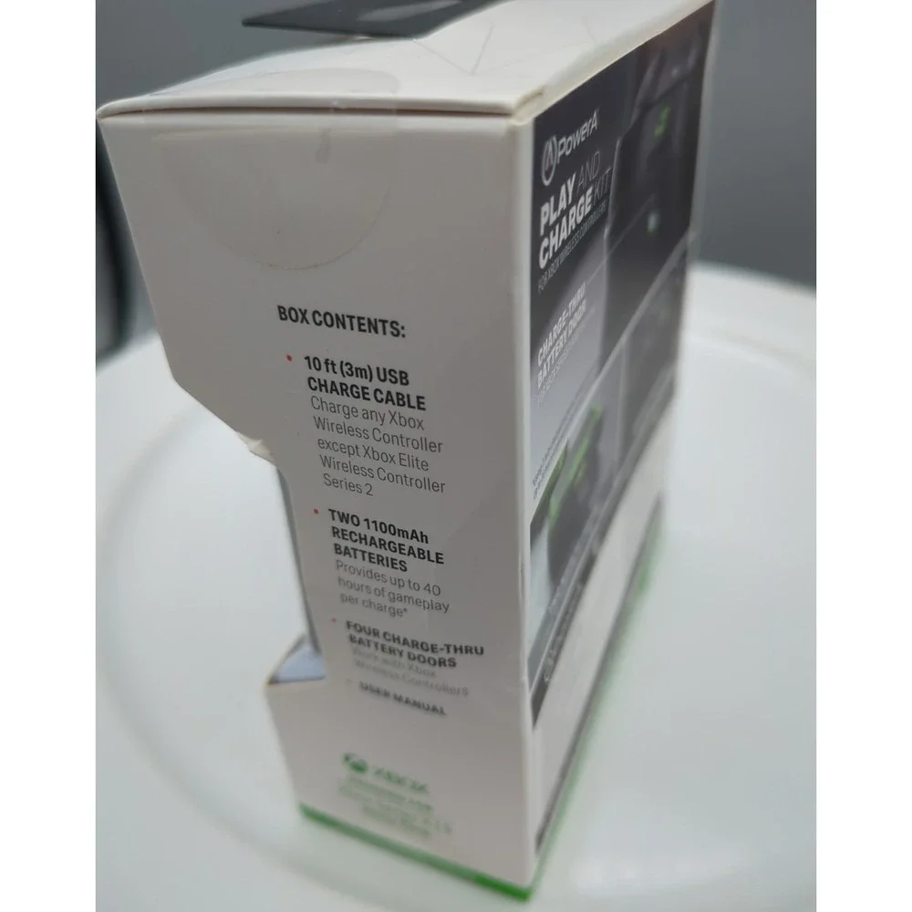 PowerA Play and Charge Battery Kit for Xbox Series X|S *New* *FACTORY SEALED*‎
